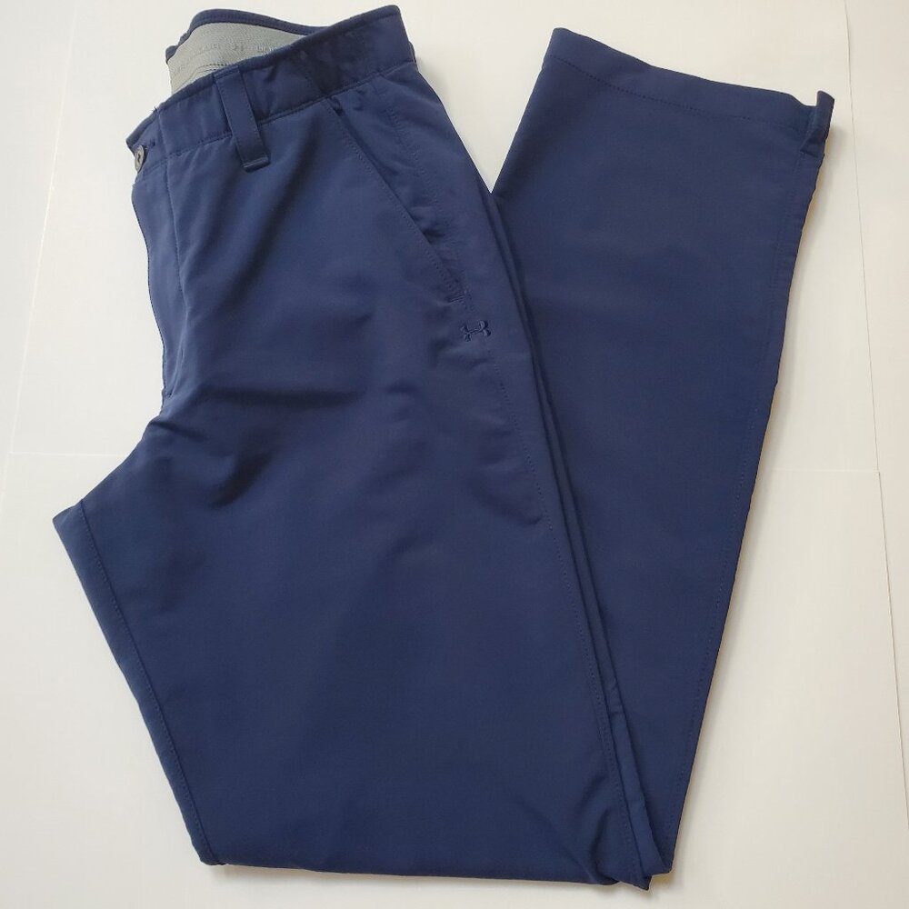Under Armour Men's Golf Pants 32x32 Dark Blue Light Stretch Streetwear